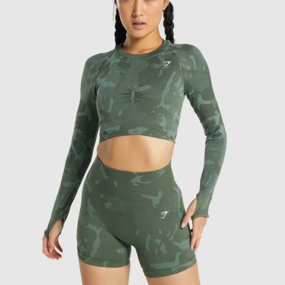 Gymshark Camo Seamless Shorts